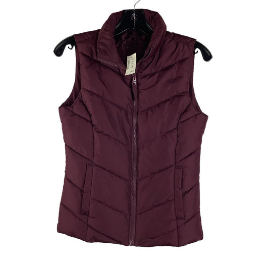 Vest Puffer & Quilted By Aeropostale In Red, Size: Xs