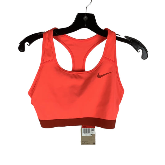 Red Athletic Bra Nike Apparel, Size L