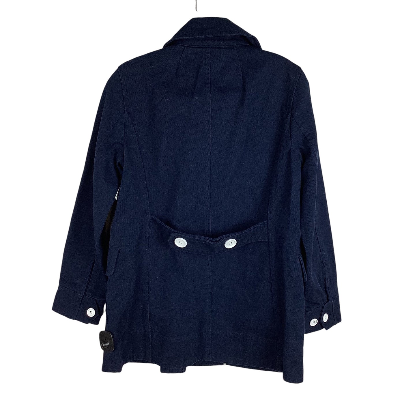 Coat Peacoat By J. Crew In Navy, Size: 2