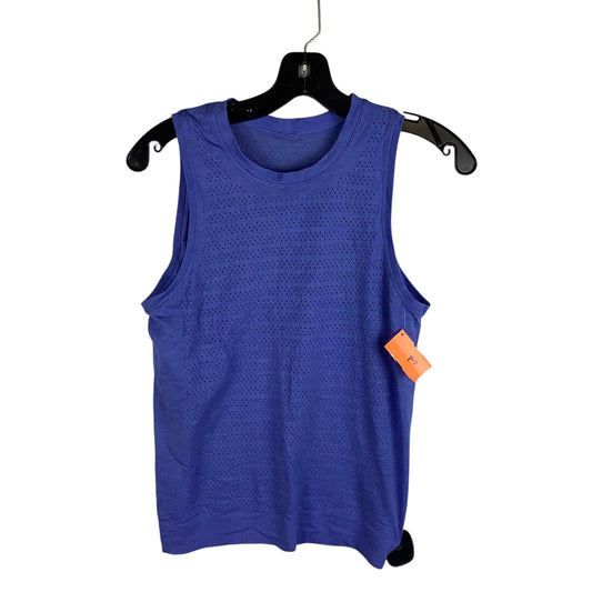 Athletic Tank Top By Lululemon In Blue, Size: Est. 4