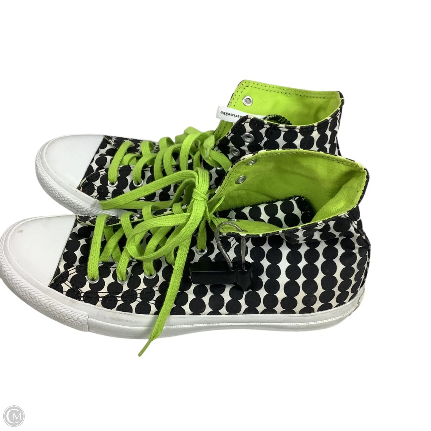 Shoes Sneakers By Converse In Polkadot Pattern, Size: 10