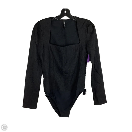 Bodysuit By Zara In Black, Size: L