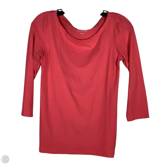 Top Long Sleeve Designer By Lilly Pulitzer In Pink, Size: S