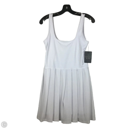 Athletic Dress By Sage In White, Size: M