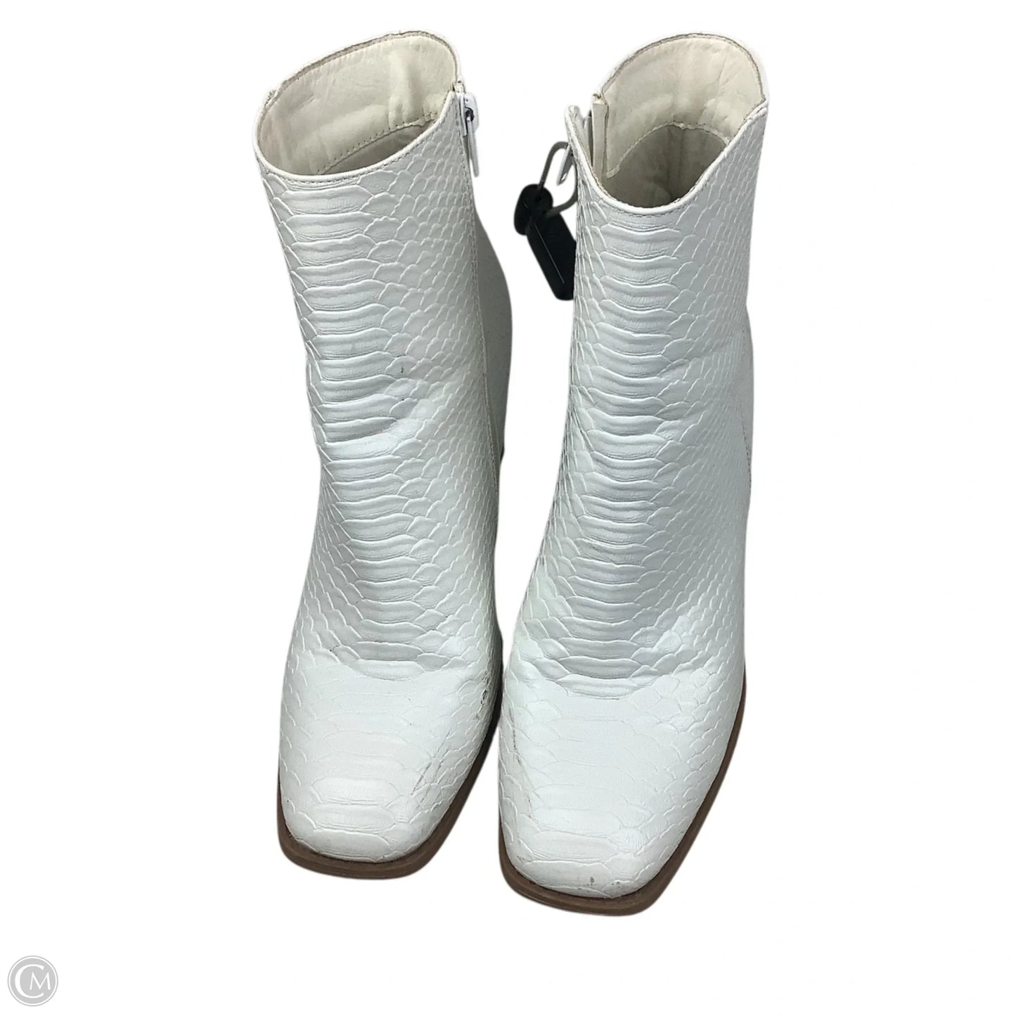 Boots Ankle Heels By Altard State In White, Size: 10