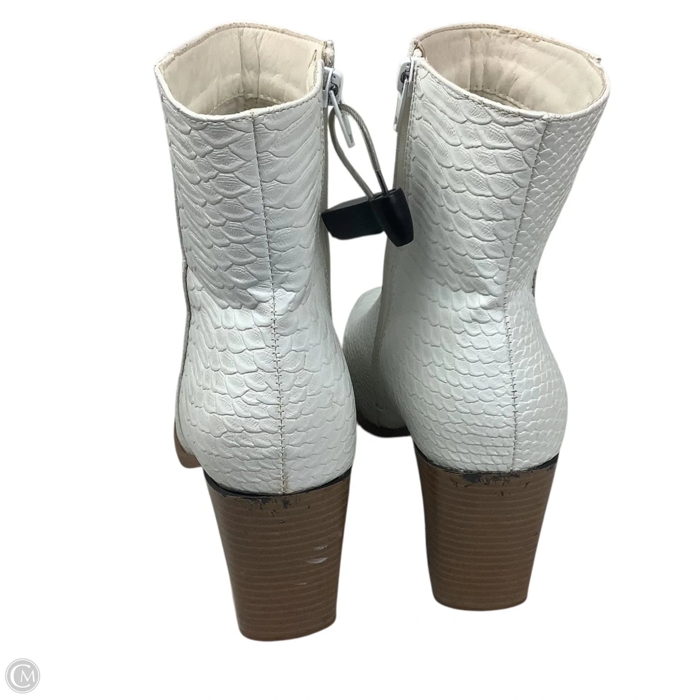 Boots Ankle Heels By Altard State In White, Size: 10