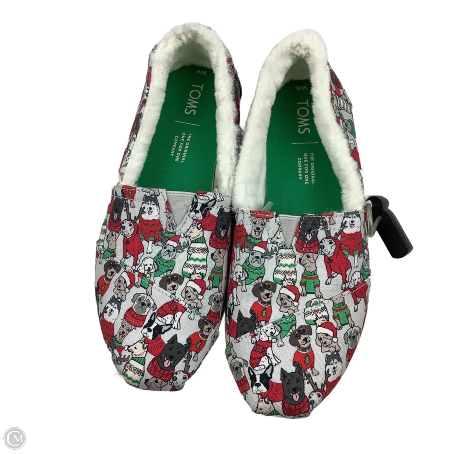 Shoes Flats By Toms In Red, Size: 6