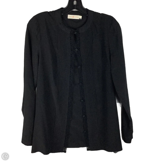 Top Long Sleeve Designer By Tory Burch In Black, Size: 4/S