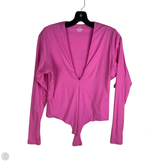 Bodysuit By Skims In Pink, Size: Xl