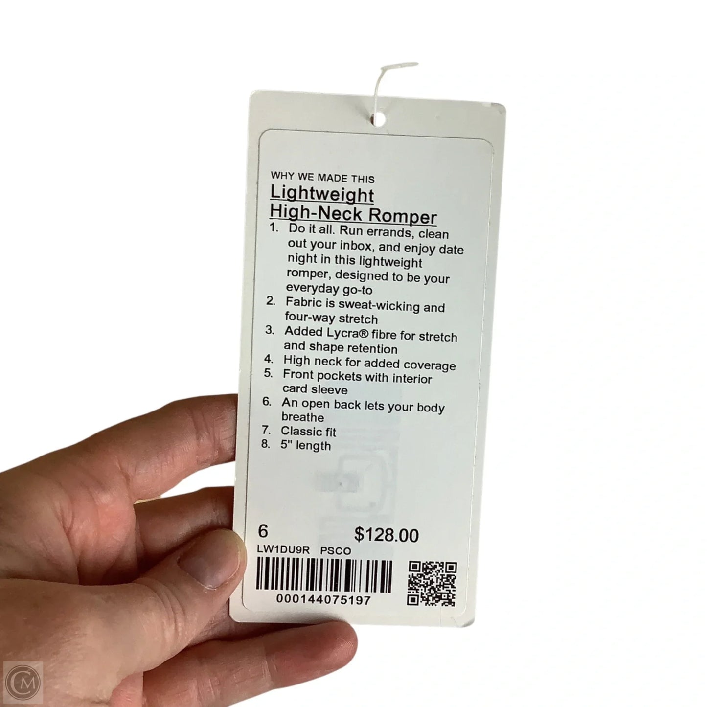 Romper By Lululemon In Cream/yellow, Size: 6