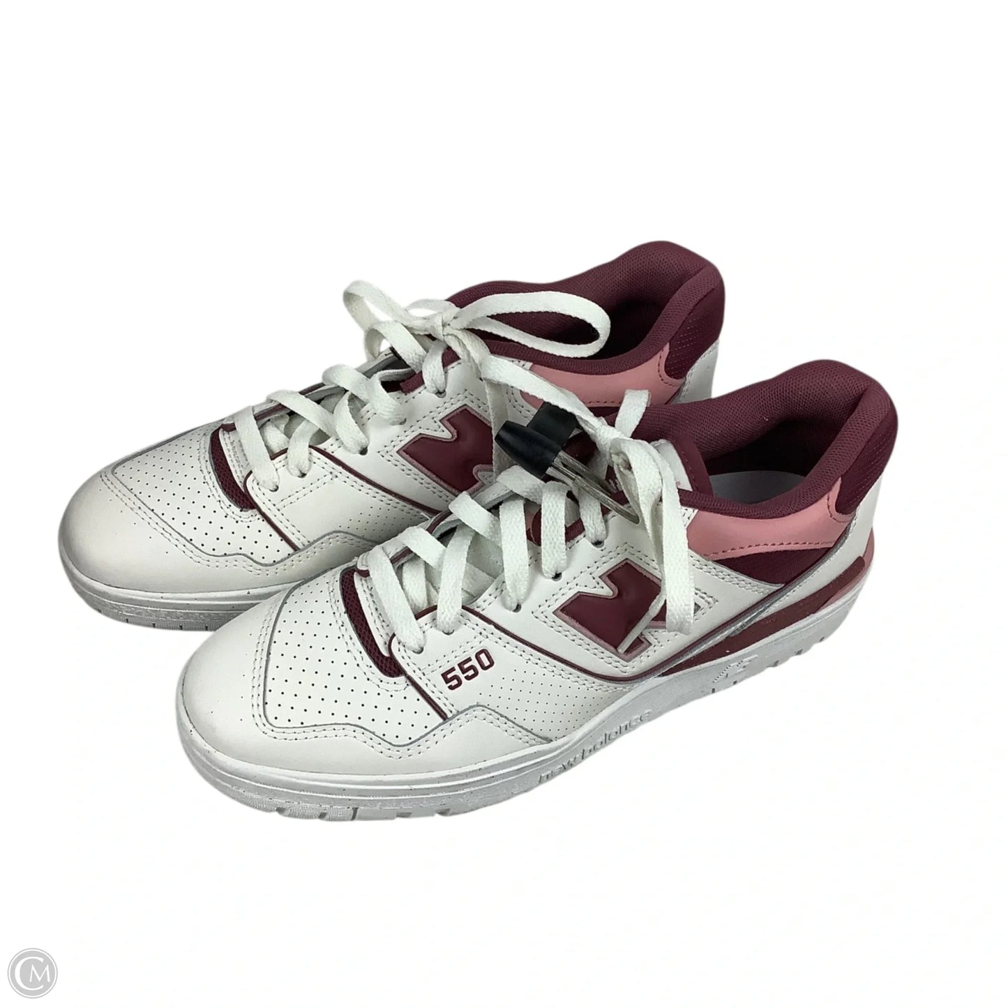 Shoes Sneakers By New Balance In Pink & White, Size: 9.5