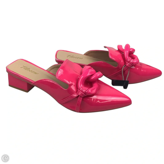 Shoes Heels Block By Cmc In Pink, Size: 9
