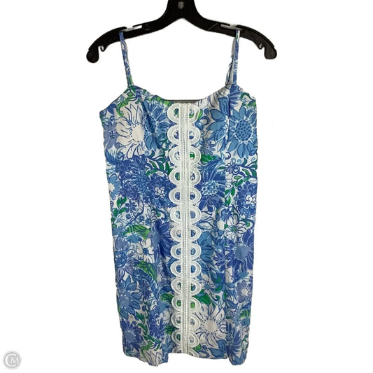 Dress Designer By Lilly Pulitzer In Blue, Size: 10