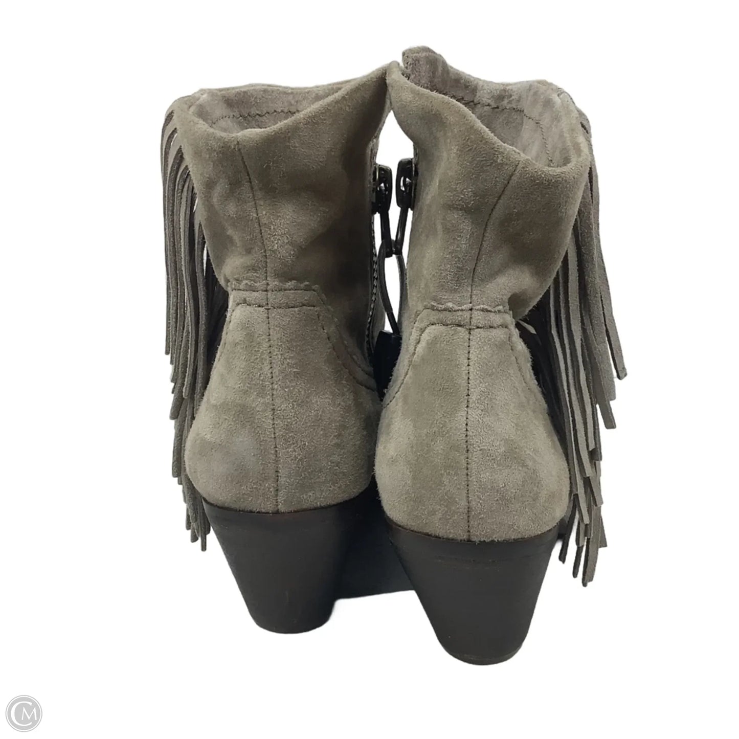 Boots Ankle Heels By Sam Edelman In Taupe, Size: 7