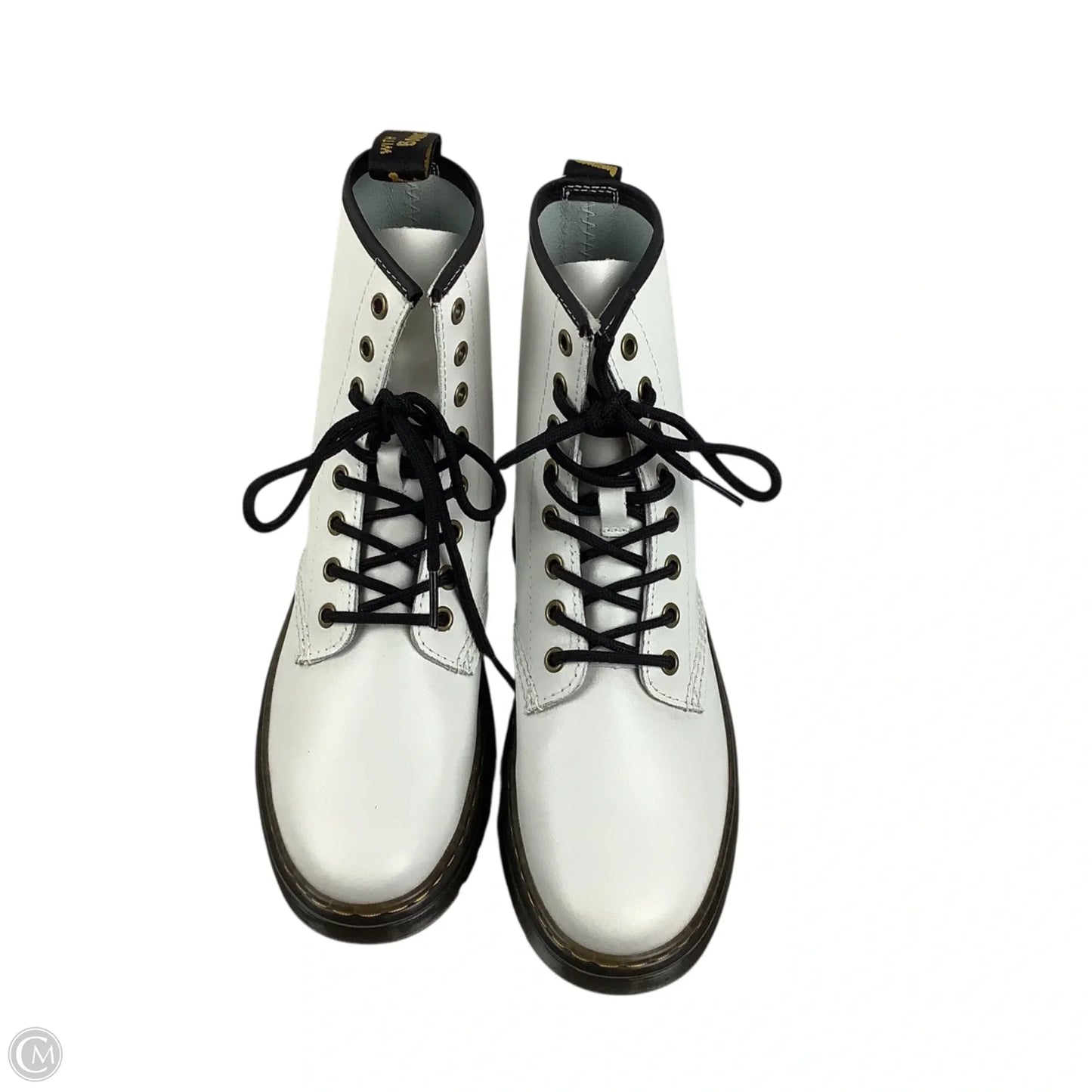 Boots Ankle Flats By Dr Martens In White, Size: 8