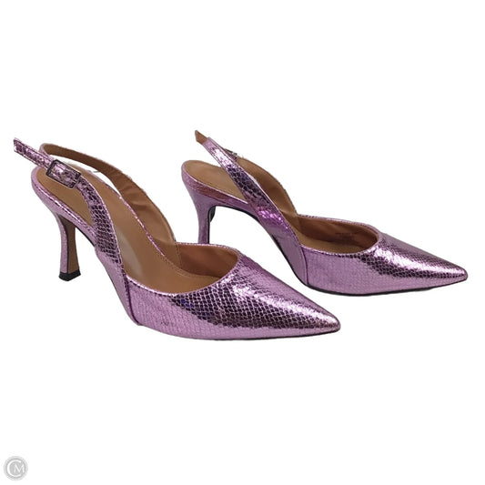 Shoes Heels Kitten By Asos In Purple, Size: 6