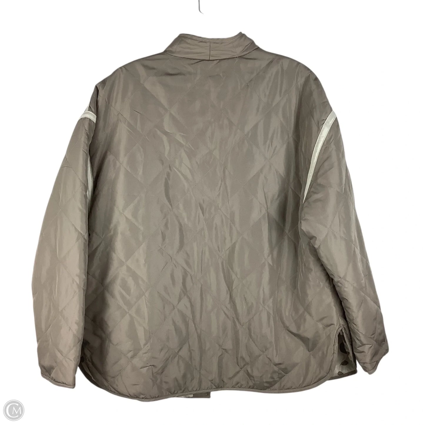 Reversible Jacket Puffer & Quilted By Cmc In Brown, Size: M