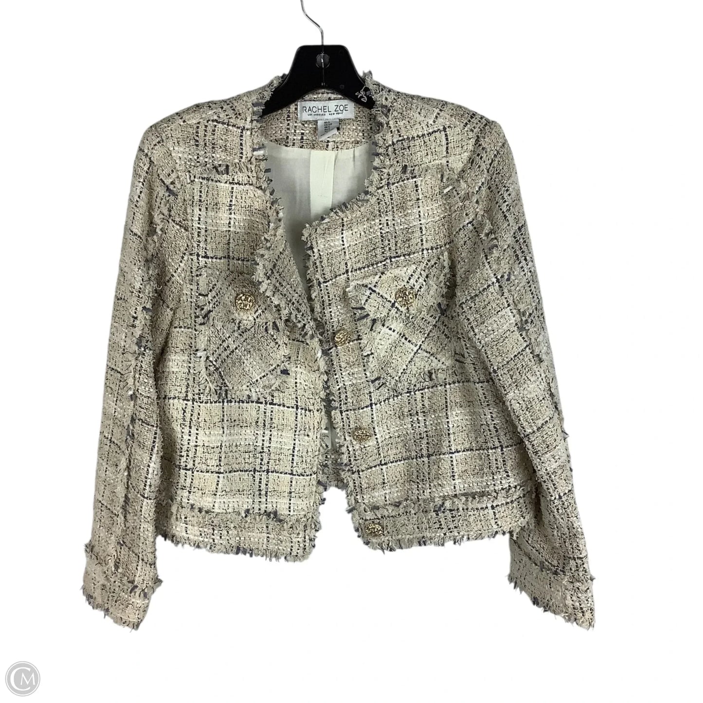 Blazer By Rachel Zoe In Cream, Size: S