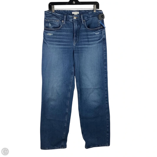 Jeans Straight By Good American In Blue Denim, Size: 4/27