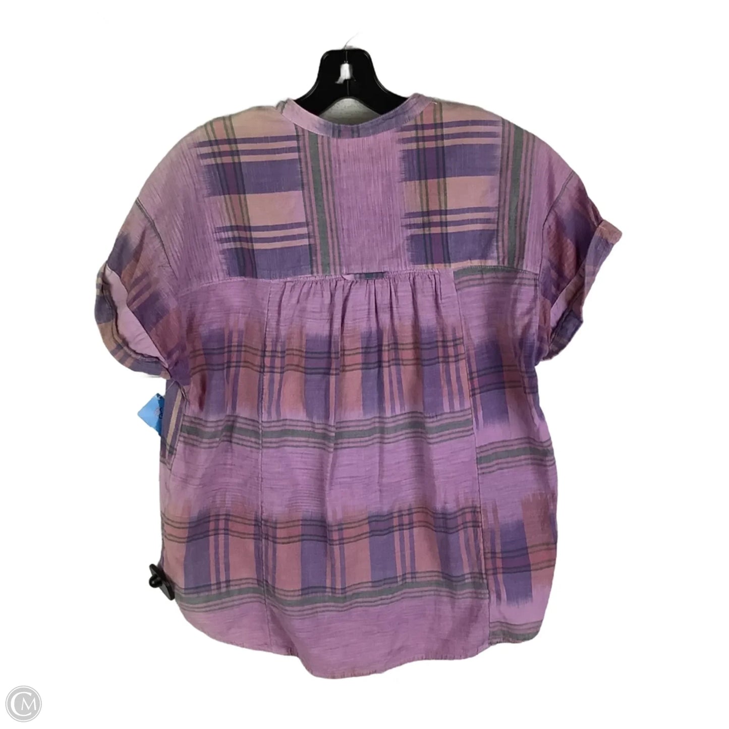 Top Short Sleeve By Pilcro In Purple, Size: S