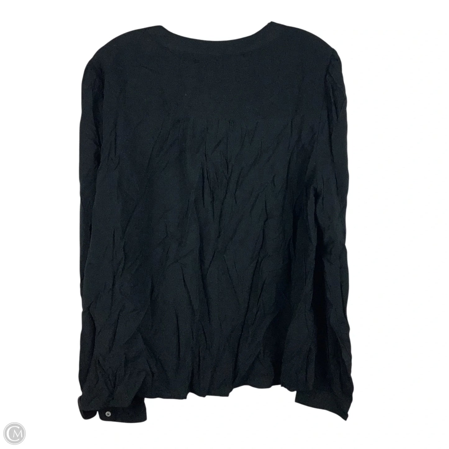 Top Long Sleeve By Wonderly In Black, Size: Xl