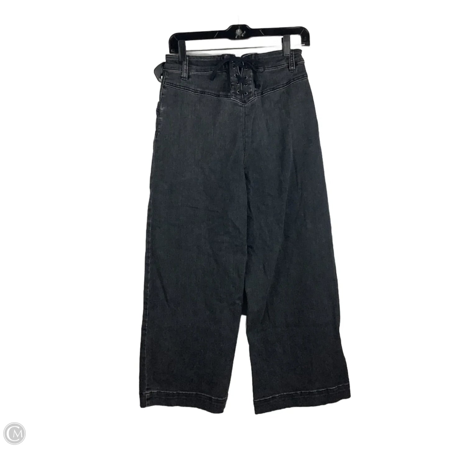 Pants Wide Leg By We The Free In Black Denim, Size: 6