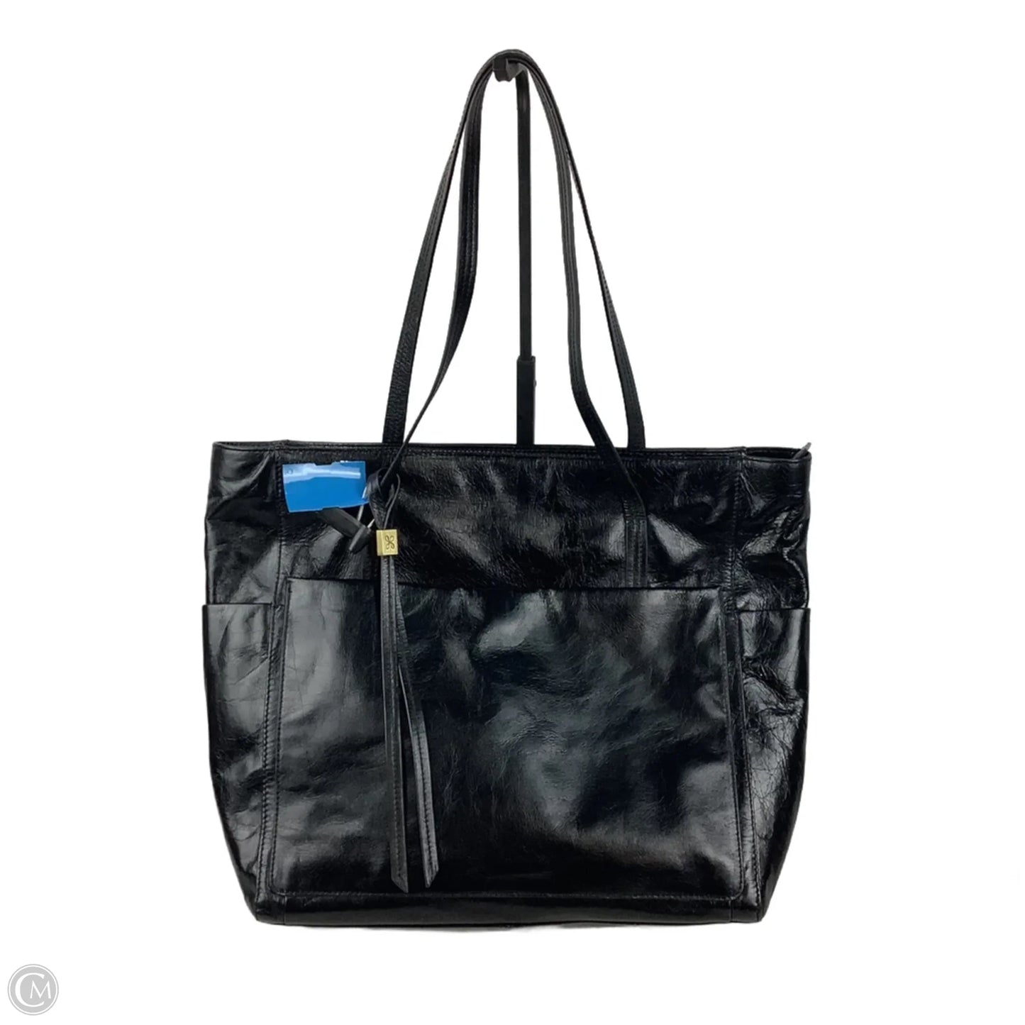 Handbag Leather By Hobo Intl, Size: Large