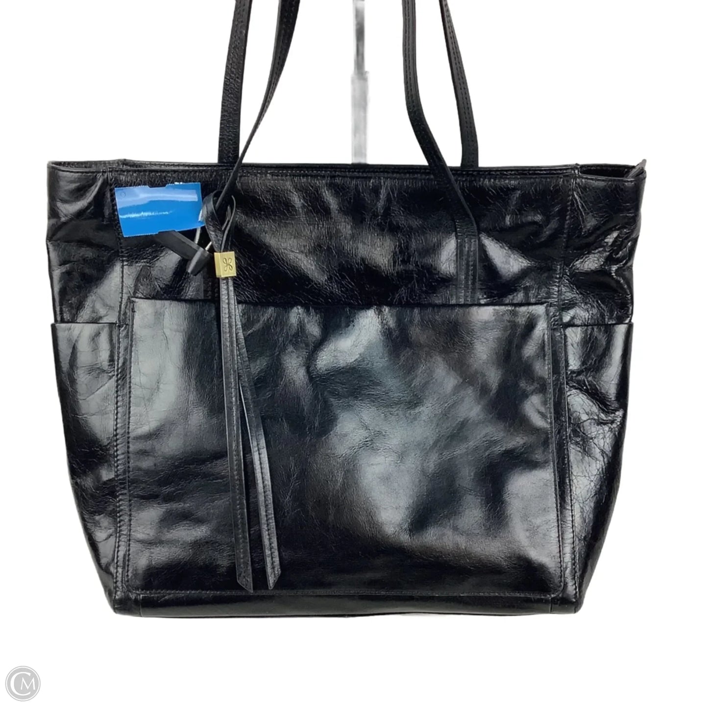 Handbag Leather By Hobo Intl, Size: Large