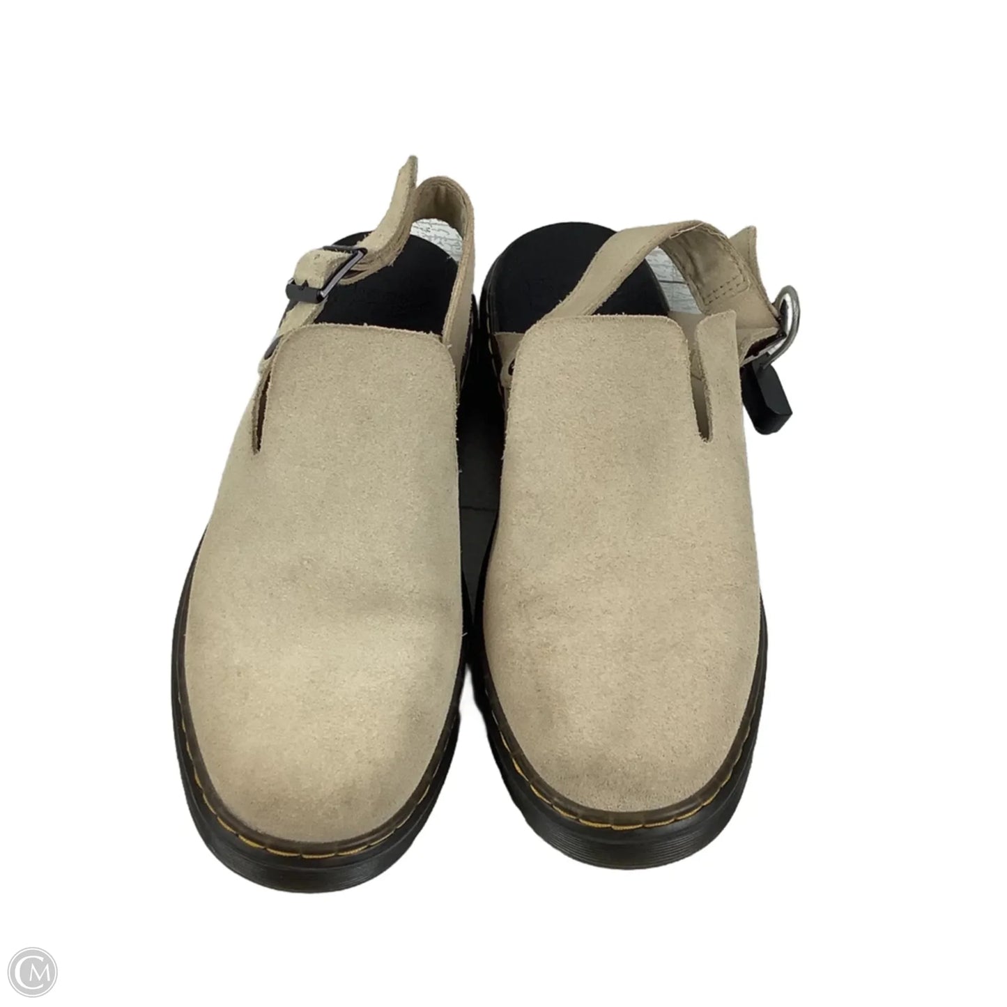 Shoes Flats By Dr Martens In Cream, Size: 9