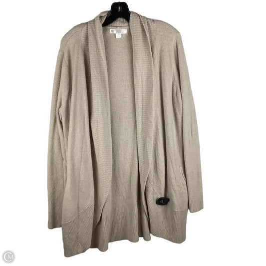 Sweater Cardigan By Barefoot Dreams In Cream, Size: L