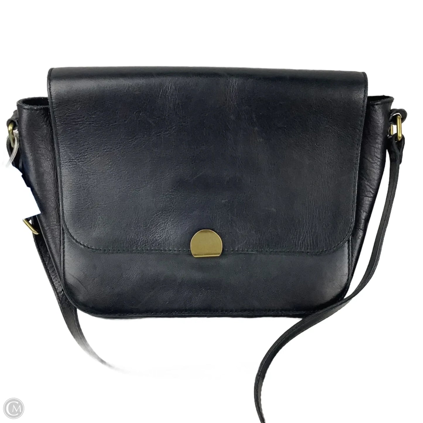 Crossbody Leather By Madewell, Size: Medium