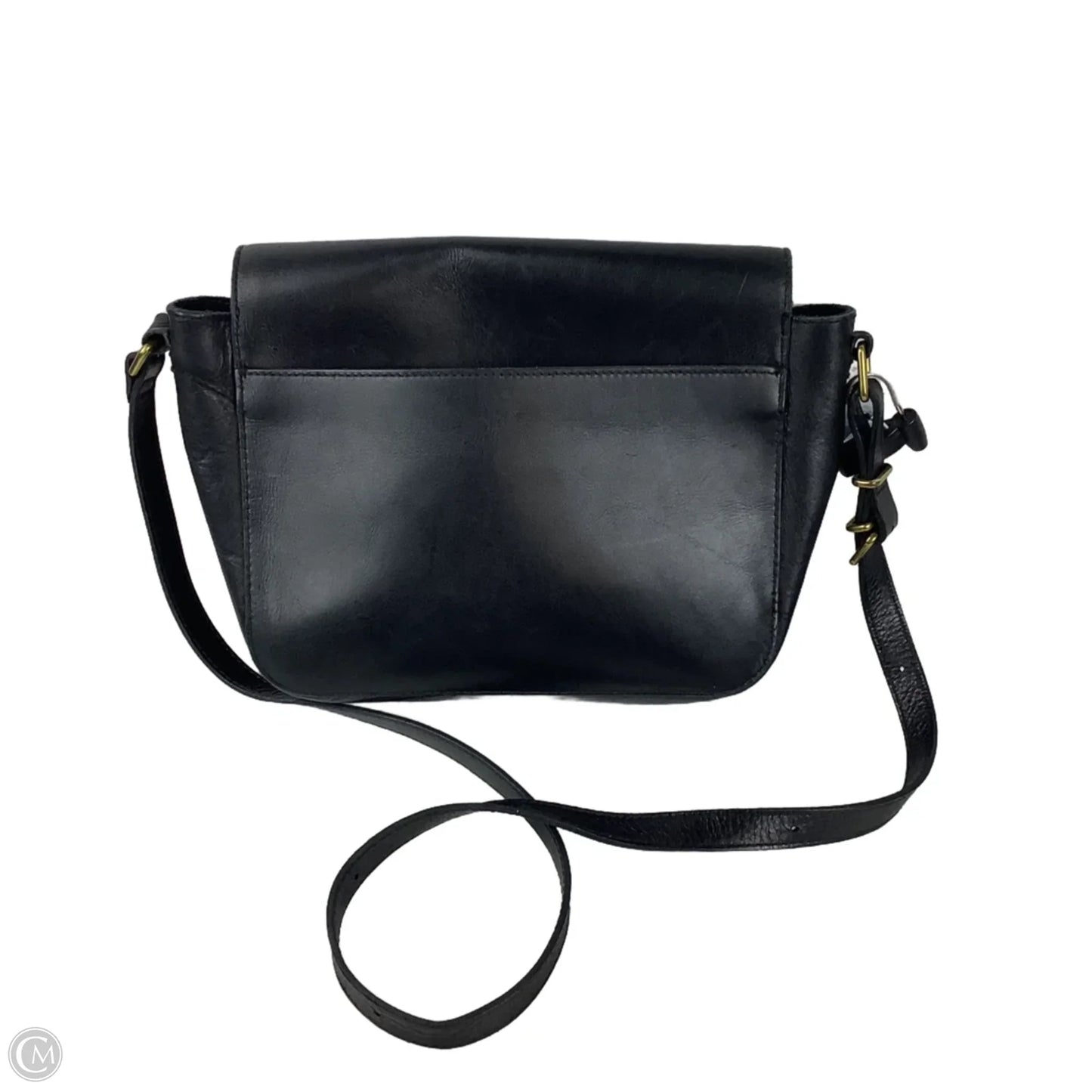 Crossbody Leather By Madewell, Size: Medium