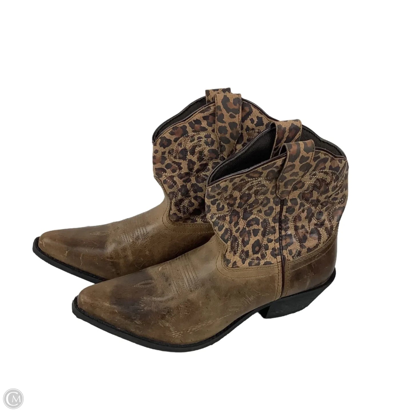 Boots Western By Cmc In Brown, Size: 9