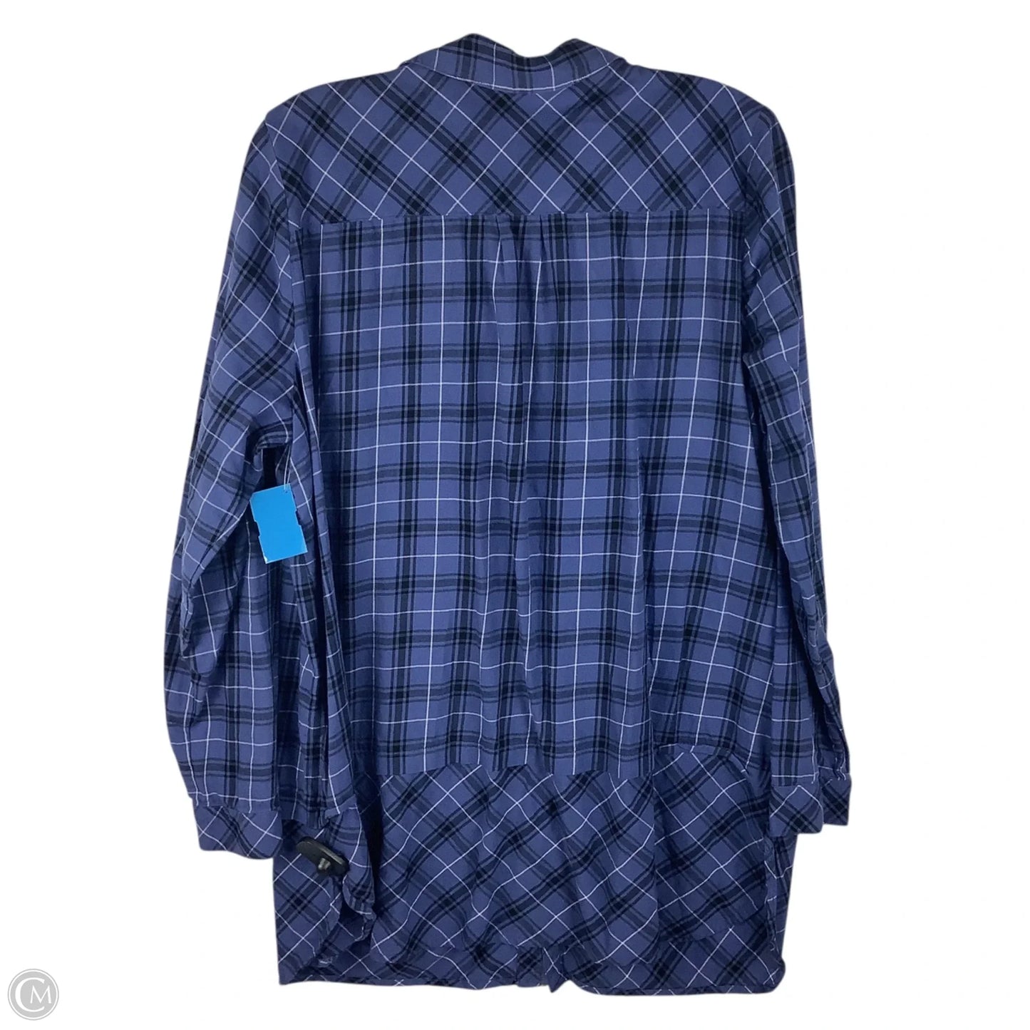 Top Long Sleeve By J. Jill In Blue, Size: L