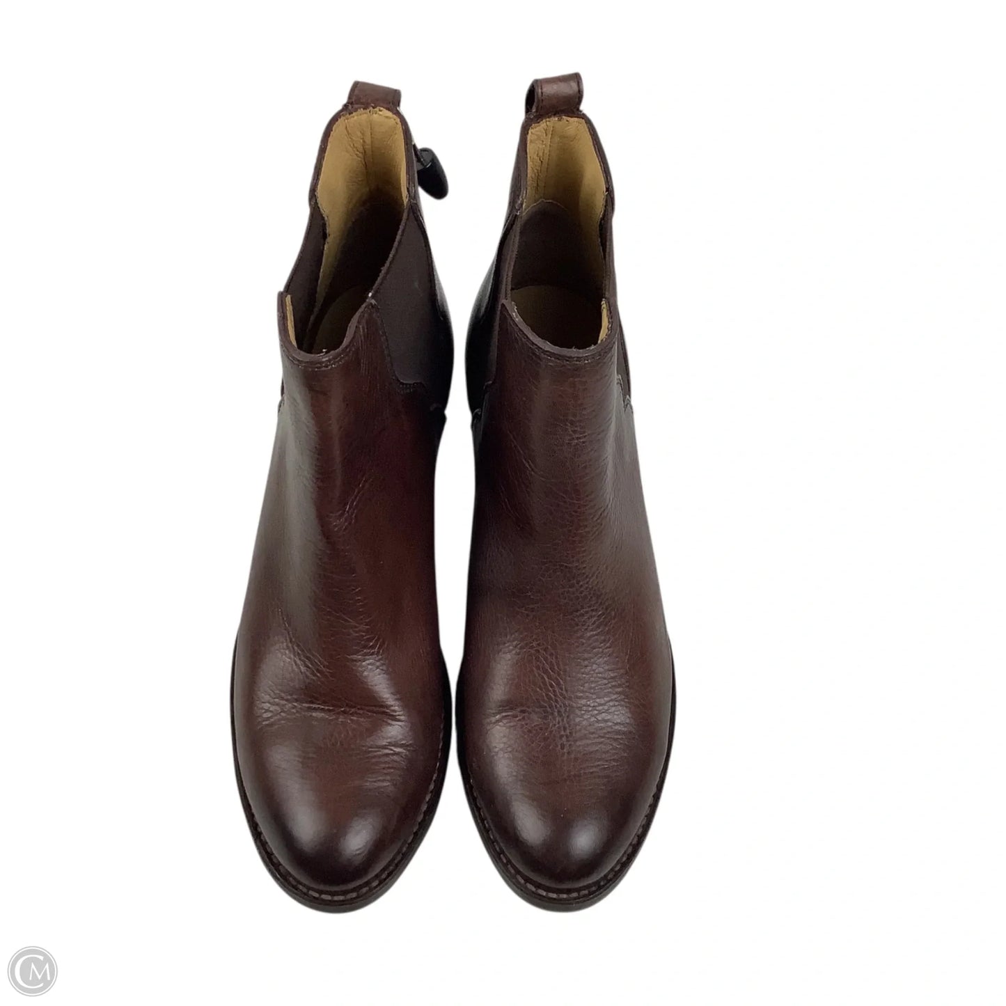 Boots Designer By Frye In Brown, Size: 9