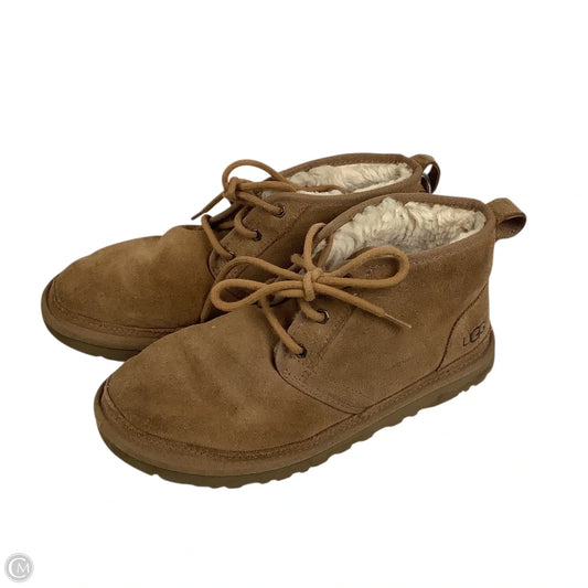 Boots Designer By Ugg In Brown, Size: 9