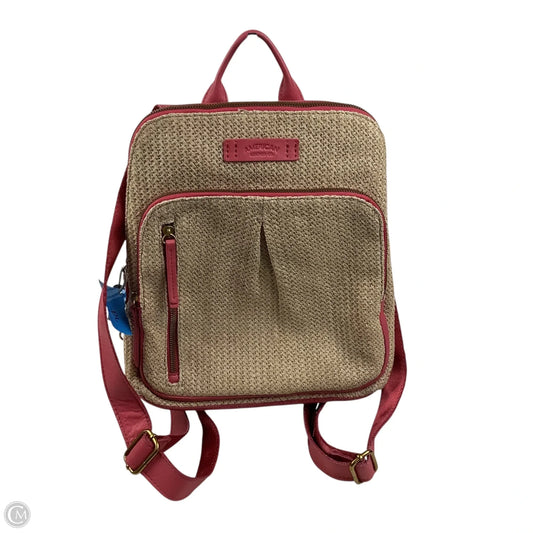 Backpack Leather By Cmc, Size: Medium