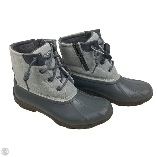 Boots Rain By Sperry In Grey, Size: 6