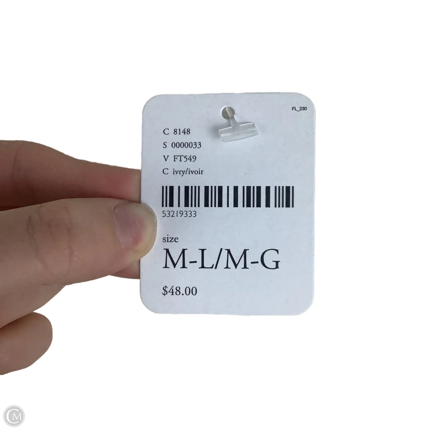 Top Long Sleeve By Free People In White, Size: M