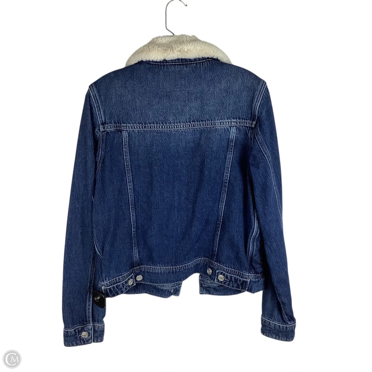 Jacket Denim By Paige In Blue Denim, Size: M