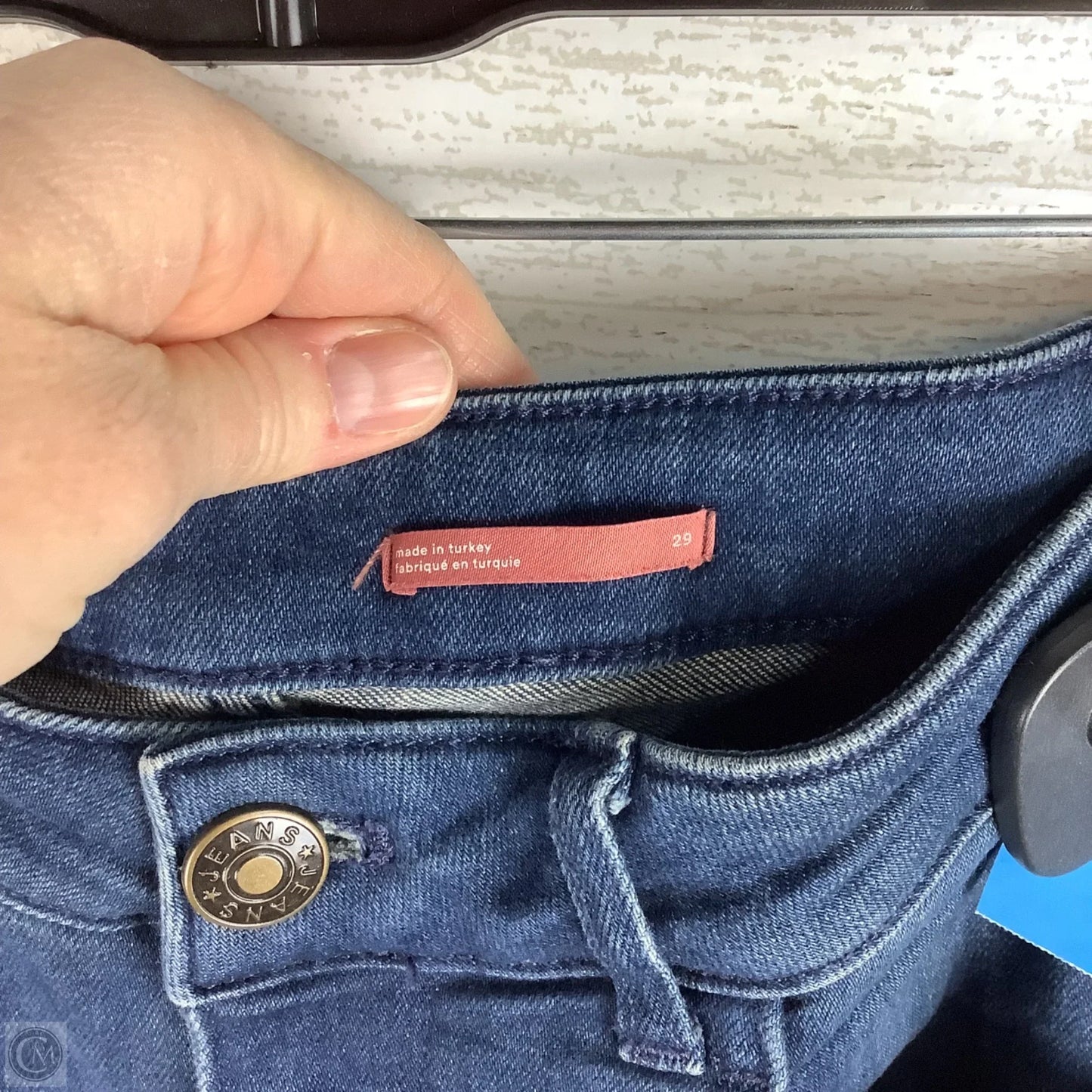 Jeans Boot Cut By Pilcro In Blue Denim, Size: 8 (29)