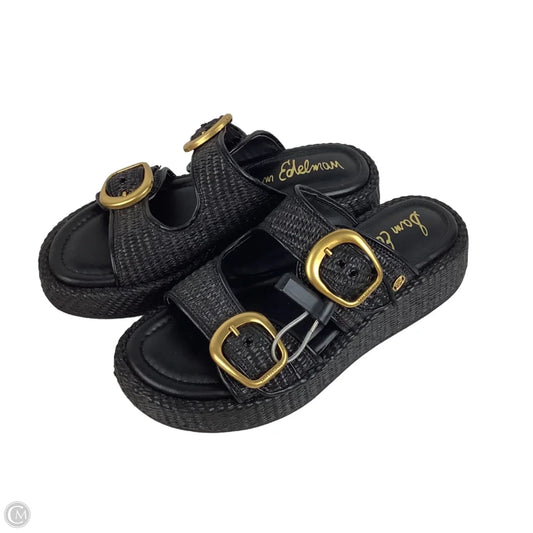 Sandals Heels Platform By Sam Edelman In Black, Size: 10