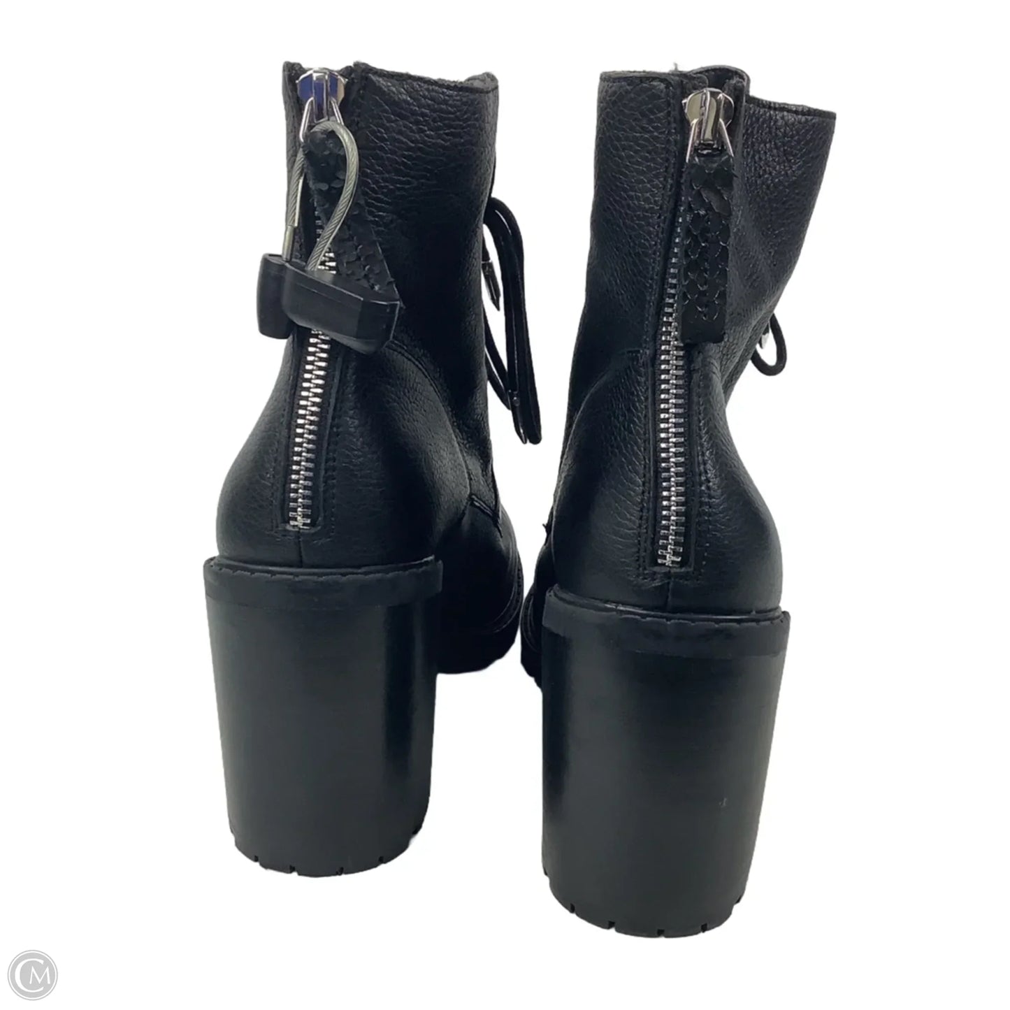 Boots Ankle Heels By Dolce Vita In Black, Size: 9.5