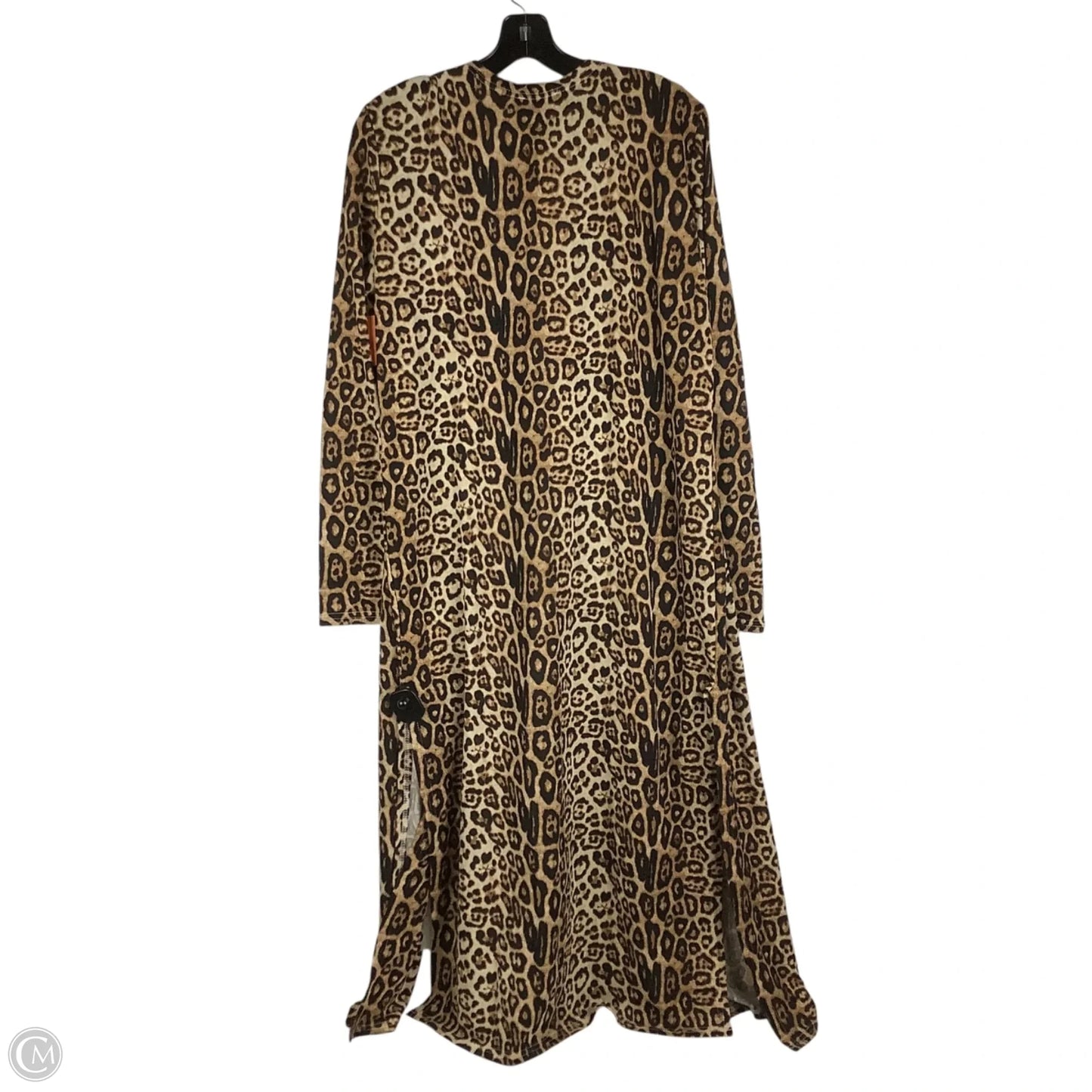 Cardigan By Umgee In Animal Print, Size: L