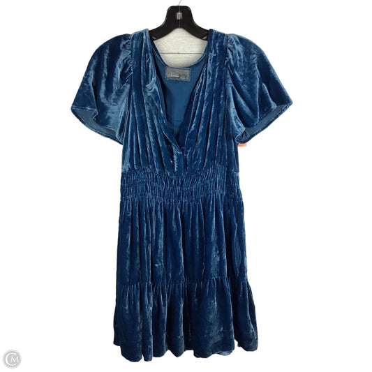 Dress Party Short By Anthropologie In Blue, Size: S PETITE