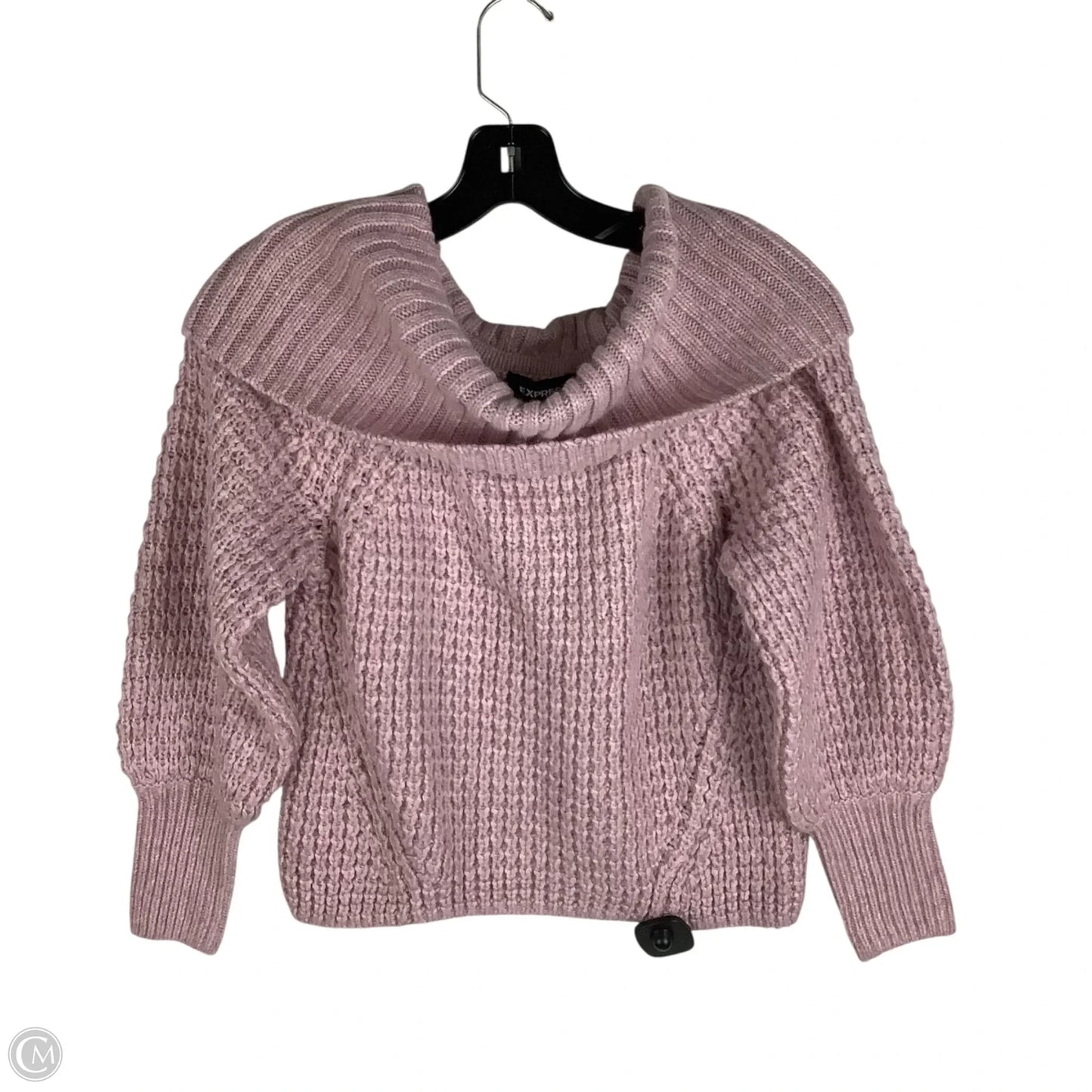 Sweater By Express In Purple, Size: Xs