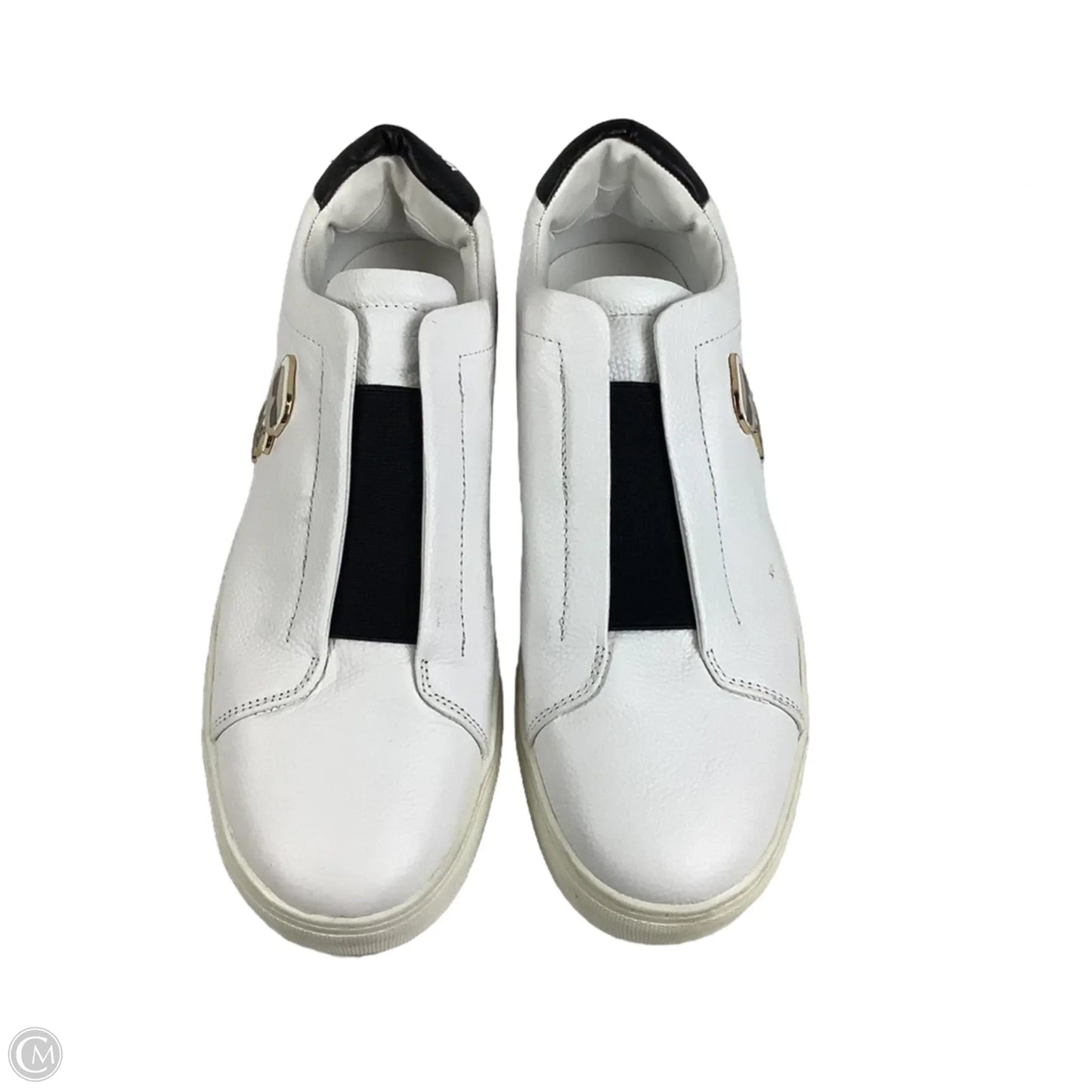Shoes Designer By Karl Lagerfeld In White, Size: 11