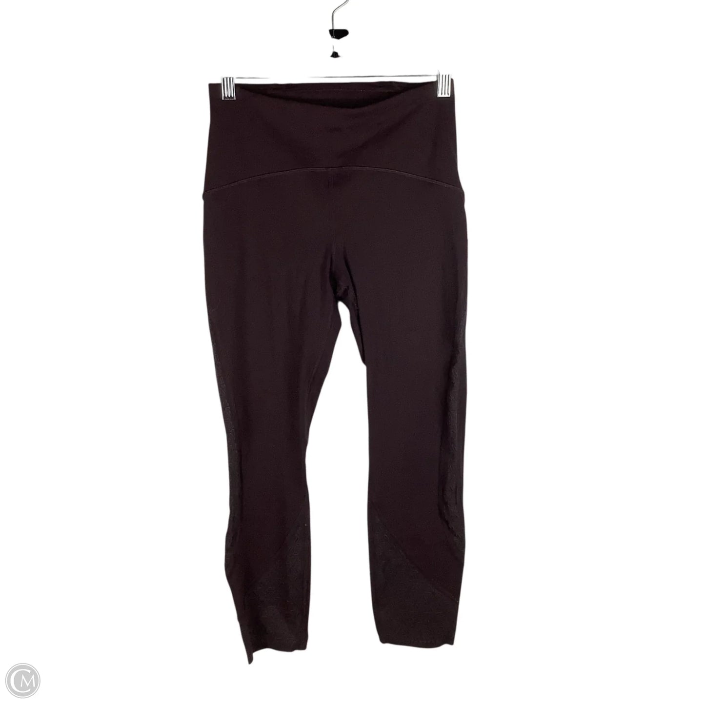 Athletic Leggings By Lululemon In Maroon, Size: 6