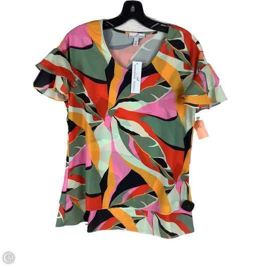 Top Short Sleeve By Clothes Mentor In Multi-colored, Size: Xs
