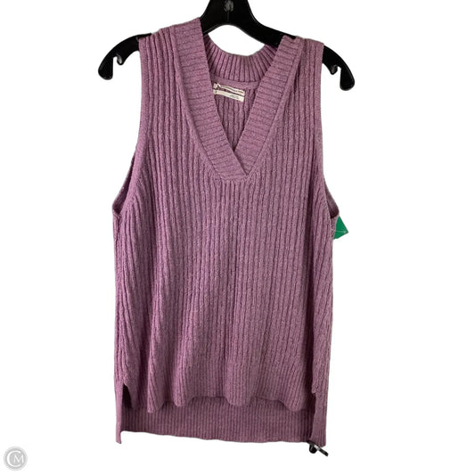 Top Sleeveless By Anthropologie In Purple, Size: S